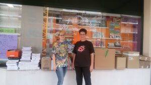 donazione libreria Baobab di Porcia (PN)